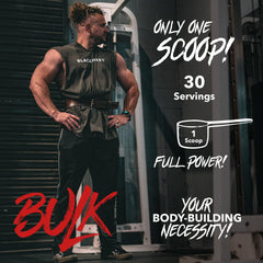 Athlete using BLACKMARKET Bulk Pre Workout during training