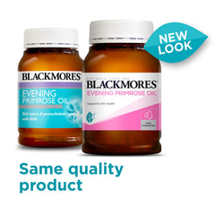 Box and bottle of Blackmores Evening Primrose Oil 1000mg Capx190