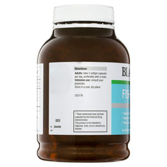 Close-up of Blackmores Fish Oil 1000mg capsules