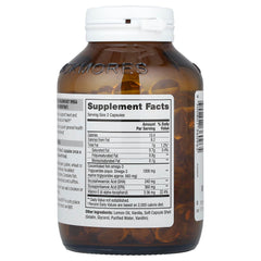 Close-up of an easy-to-swallow odorless mini capsule (Omega Mini)