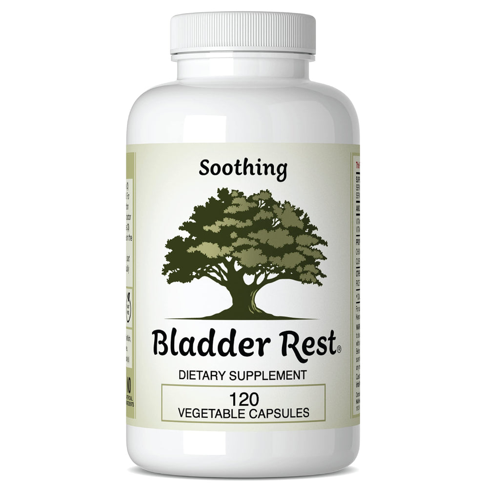 Bladder Rest bottle with label