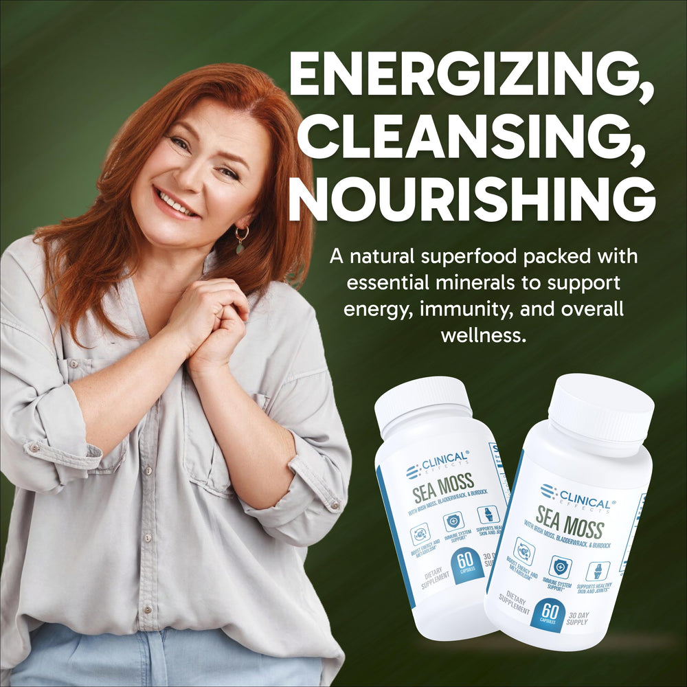 Sea moss with bladderwrack, burdock root and Bioperine
