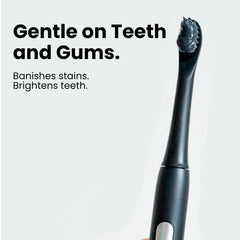 Two replacement heads for BLAQ sonic toothbrush - packaging
