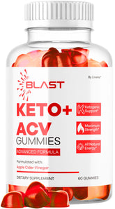 Blast Keto ACV Gummies bottle - front view