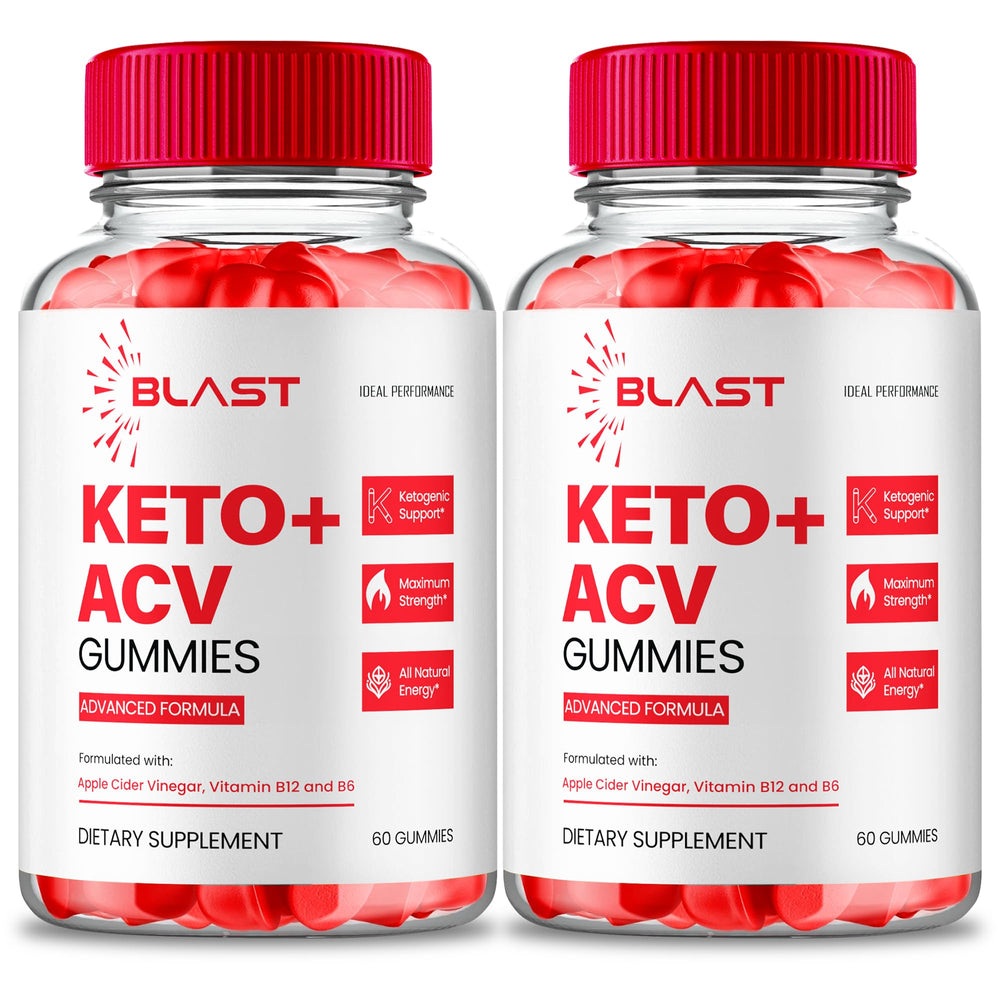 Hero shot of Blast Keto ACV Gummies