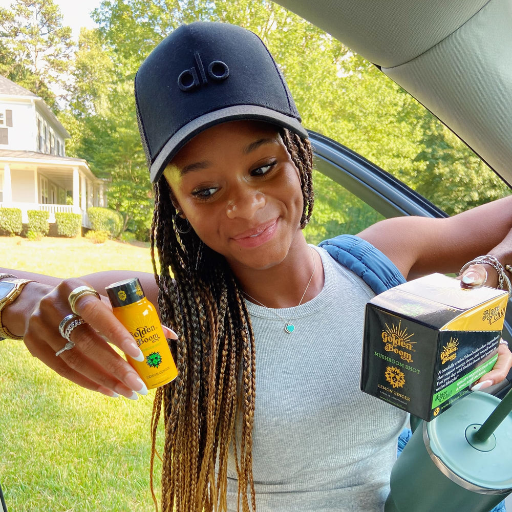 Blaze n Chill Golden Boom USA-made facility shot emphasizes quality