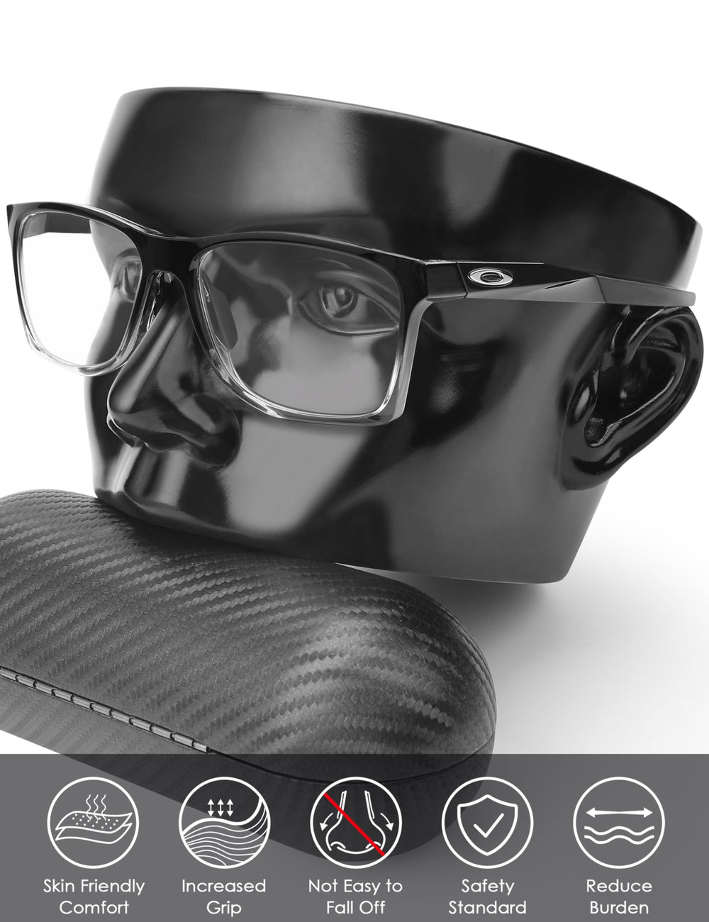 Kit contents: 1 pair standard fit nose pads and 1 pair earsocks