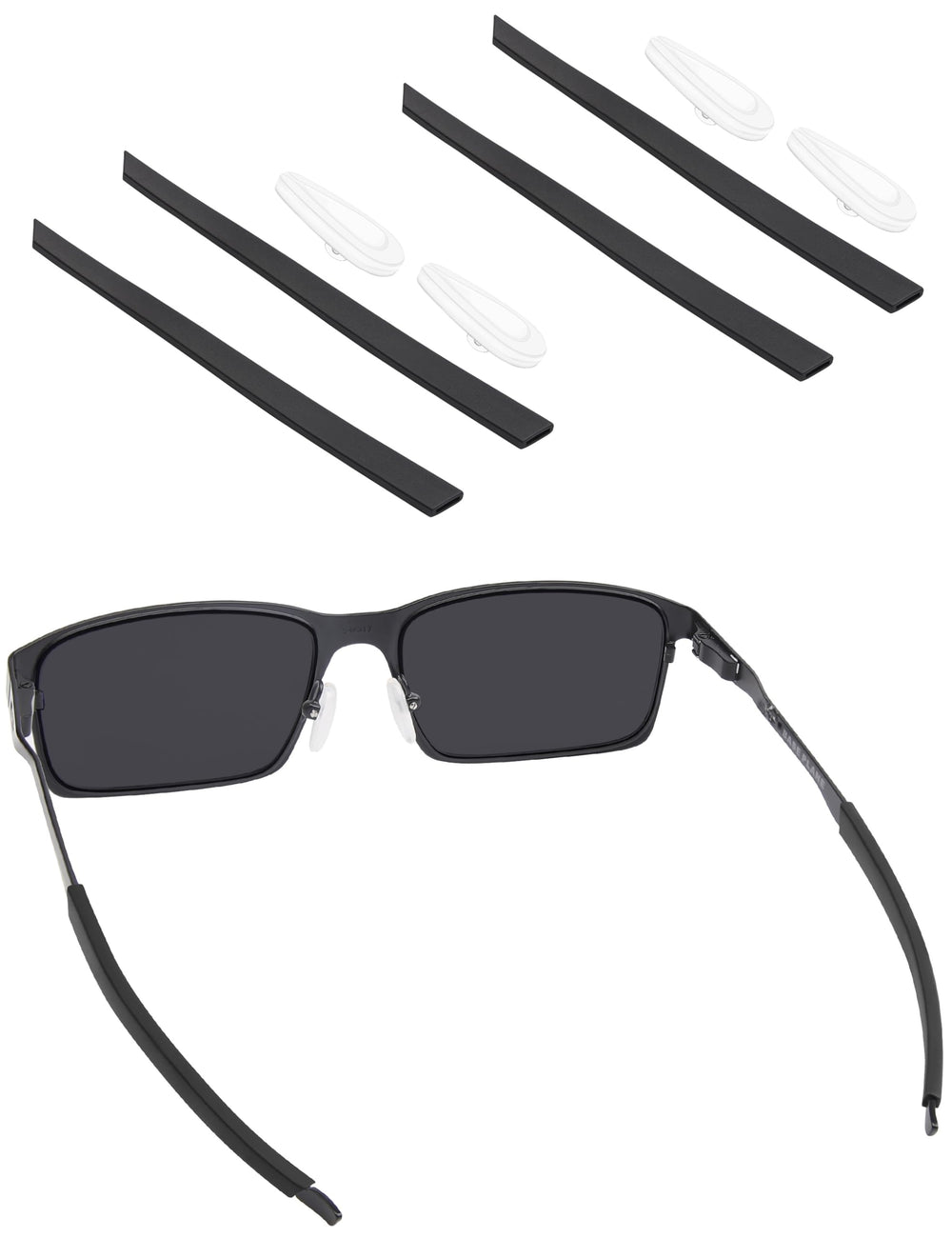 BlazerBuck black earsocks for Oakley Base Plane OX3232