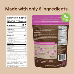 Blender Bombs Bomb Plant Protein cocoa swirl conveys rich chocolate aroma in a healthy shake