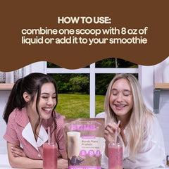 Blender Bombs Bomb Plant Protein zero sugar claim highlights monk fruit sweetness