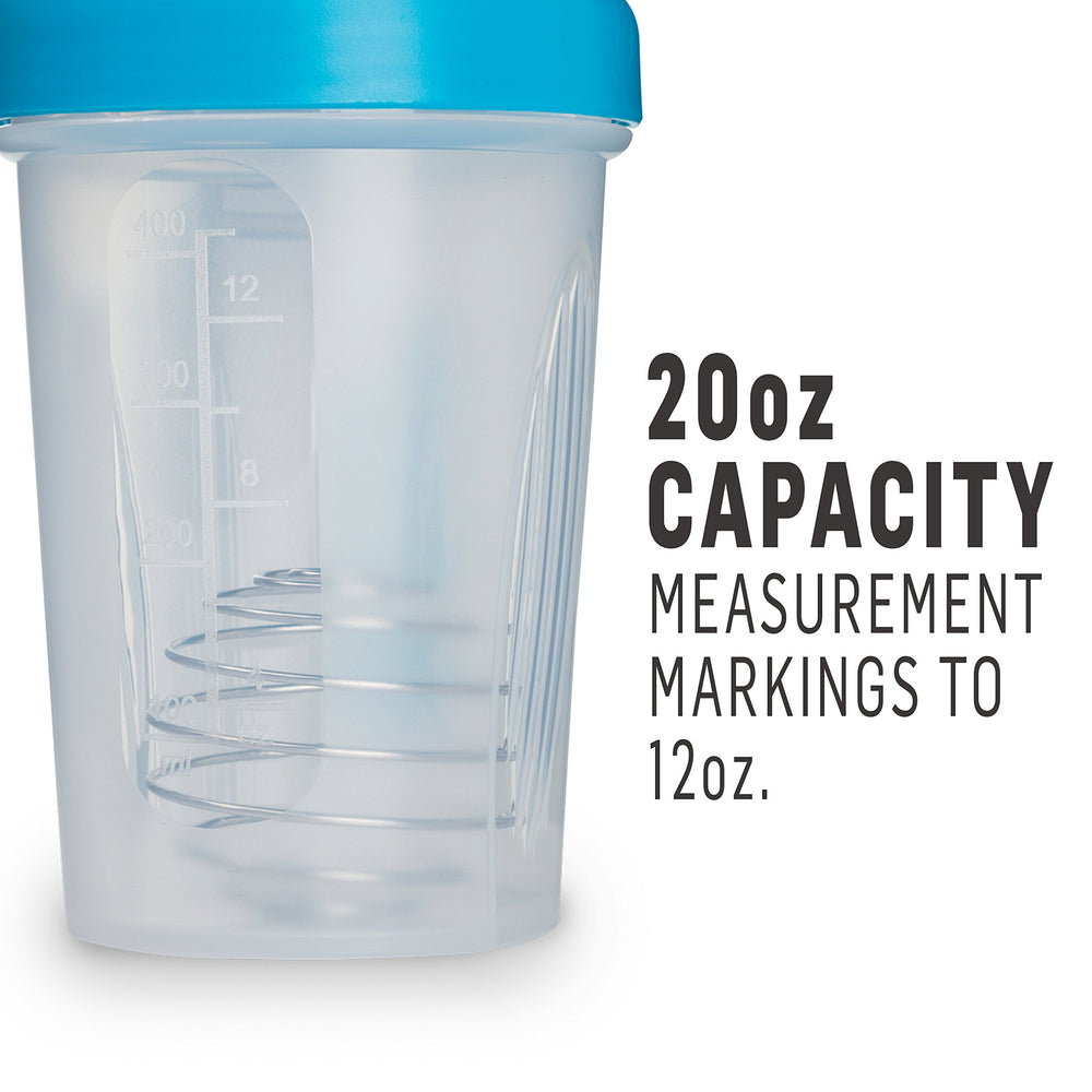 316 surgical-grade BlenderBall wire whisk inside BlenderBottle