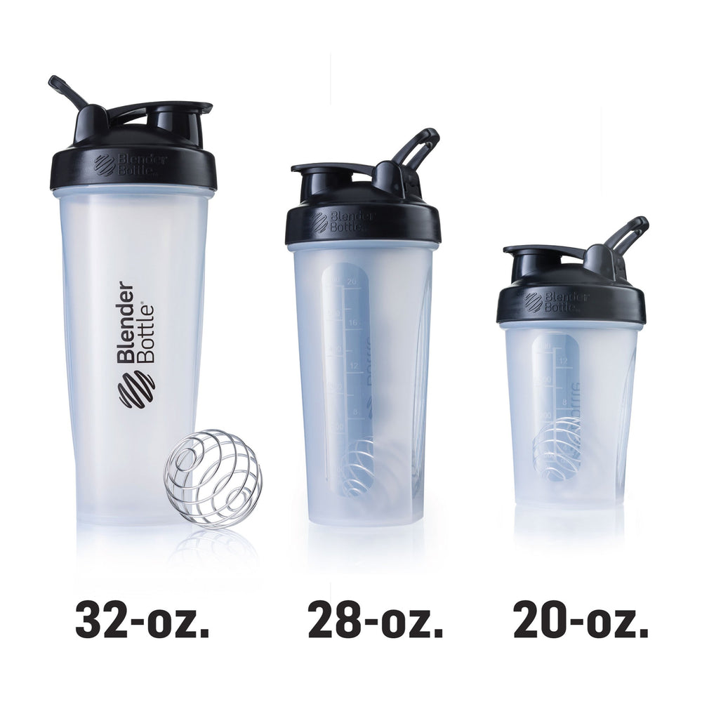 BPA-free and dishwasher-safe label on BlenderBottle