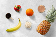 Ready-to-make smoothie featuring Blenditup Organic Protein + Smoothie Mix