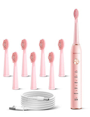 Blenpapa Electric Toothbrush Pink — Front view