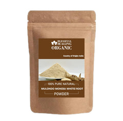 Blessfull Healing Mulondo Mondia Whitei Root Powder 100g front packaging