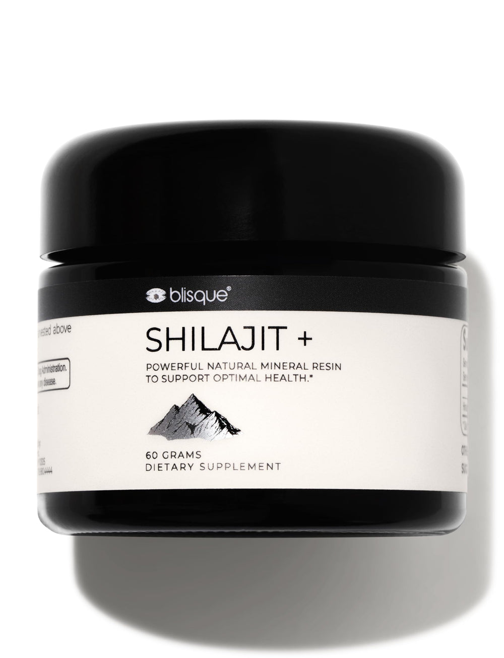 Blisque Shilajit resin 60g packaging