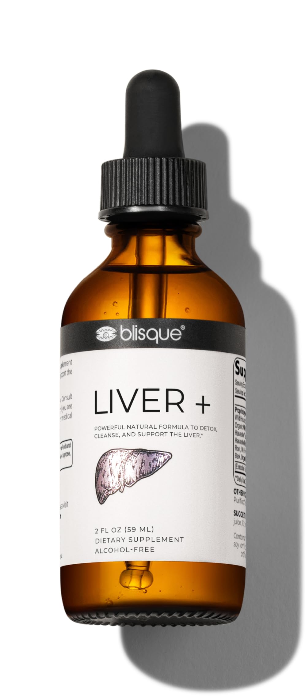 Blisque Liver Complex bottle front view