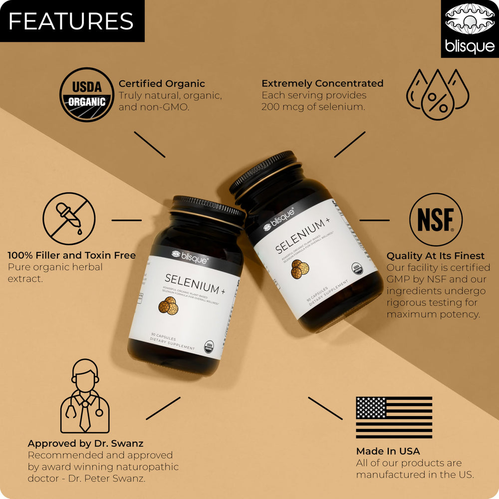 Selenium from organic mustard seeds for Thyroid support