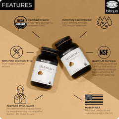 Selenium from organic mustard seeds for Thyroid support