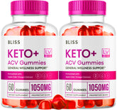 Bliss Keto ACV Gummies 2-pack bottle image