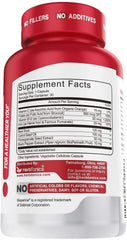 Ingredients include pomegranate extract, carrot extract and beetroot