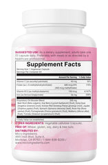 Natural energy-supporting ingredients: beet root, spinach, pomegranate, ginseng, goji berry