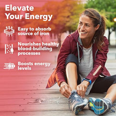 Blood Nourish-R capsules designed to support anemia and fatigue