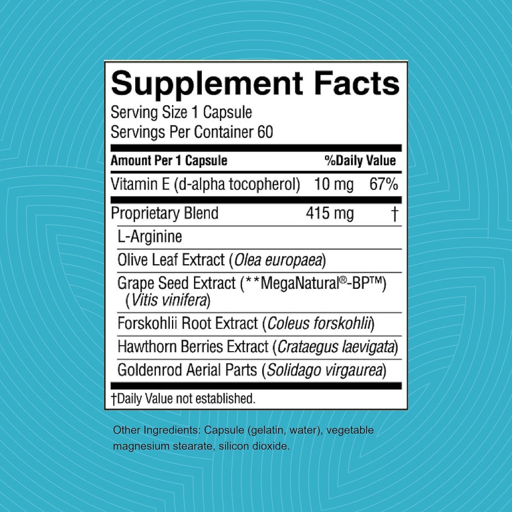 Person taking a daily Blood Pressurex supplement