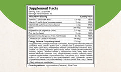 USA-made Blood Sugar Advanced Formula packaging (60 capsules)