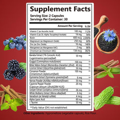 Blood Sugar Complex bottle front view