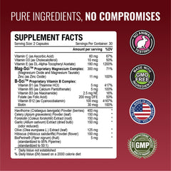 BioPerine 5 mg included for enhanced absorption in Bloodsyl