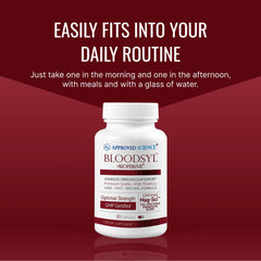 60 capsules pack of Approved Science Bloodsyl