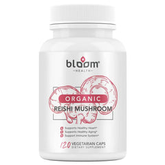 Bloom Health Reishi Mushroom Capsules packaging front