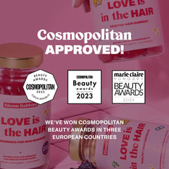 Two-pack Bloom Robbins hair vitamins box set