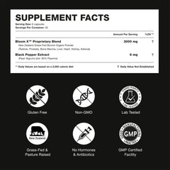 Bloom X Ancestral Superfoods packaging mockup