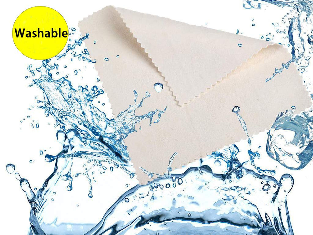 Reusable 6-pack BloomSesame chamois cloths