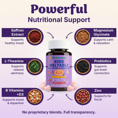 Tablet beside coin size comparison illustrating Bloomwise small, kid-friendly serving