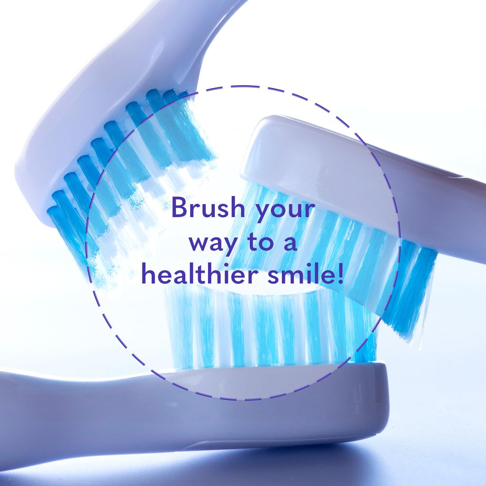 Blue Light replacement head mounted on toothbrush handle