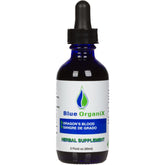Blue Organix Dragon's Blood 2oz bottle front view