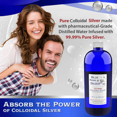 Close-up of purity and certification label on Blue Ridge Silver