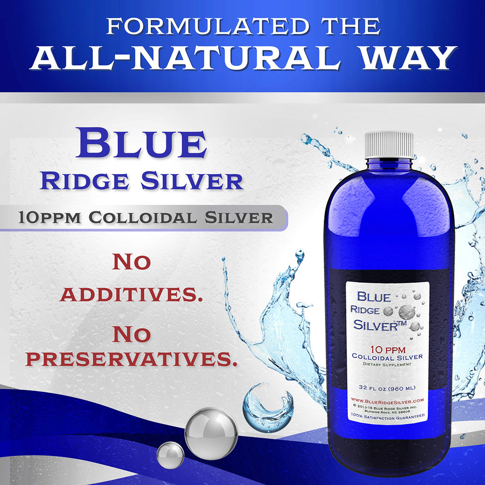 Blue Ridge Silver being poured from the bottle