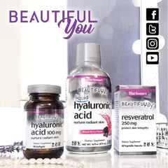 Vegetarian-sourced hyaluronic acid for skin hydration