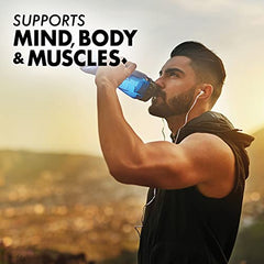 Sustainably packaged in amber glass bottle