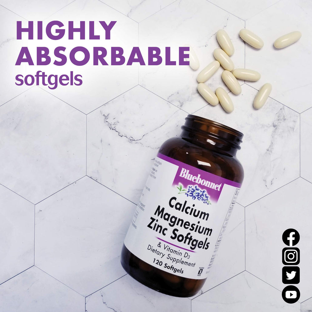 Ingredients and serving information grid for the product