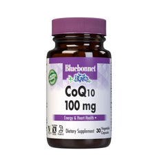 BlueBonnet CoQ-10 100 mg Vegetarian Capsules bottle