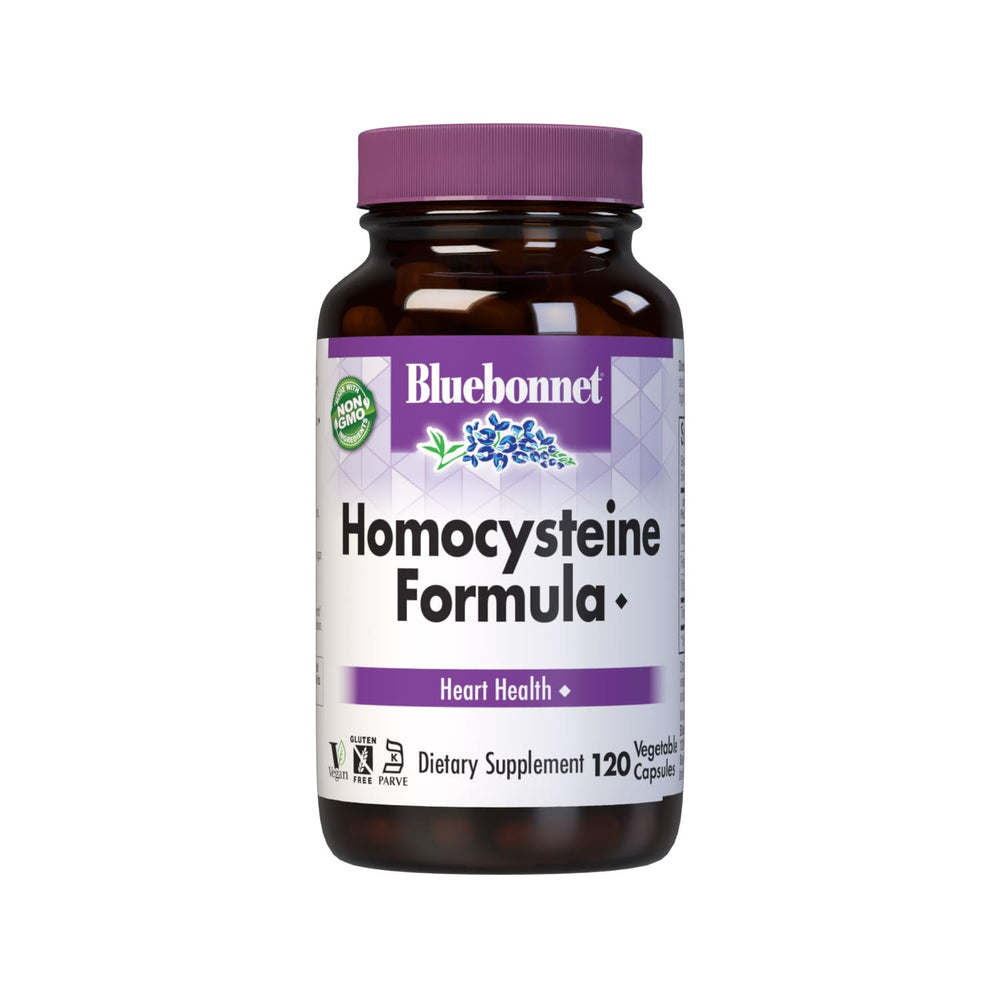 BlueBonnet Homocysteine Formula Supplement bottle with label