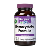 BlueBonnet Homocysteine Formula Supplement bottle and capsules