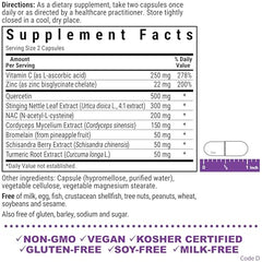 Close-up of JustBreathe vegetable capsules