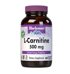 BlueBonnet L-Carnitine 500 mg bottle front view