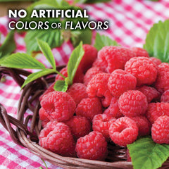 Dosing directions for Bluebonnet Raspberry B12 liquid drops.